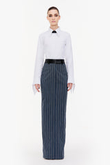 Tailored Column Skirt