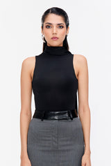 Scarf-Neck Bodysuit