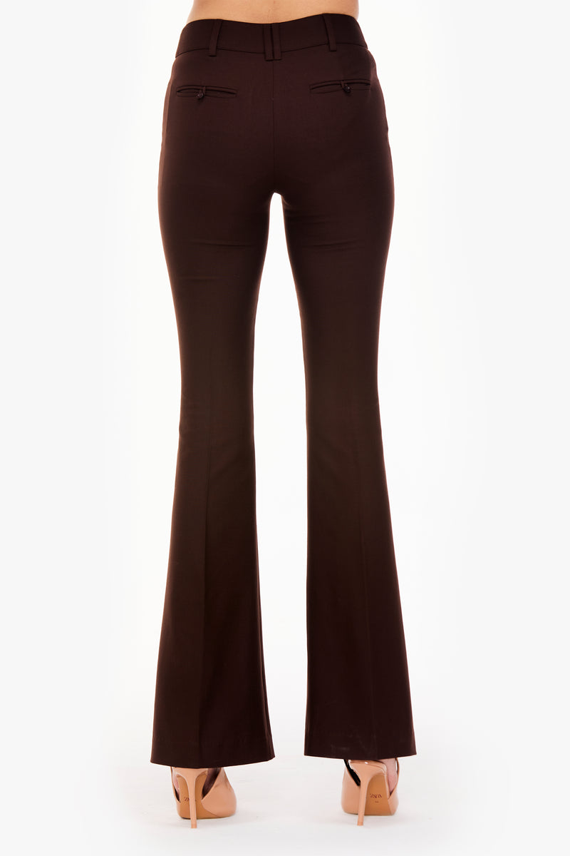 Flared Tailored Trousers