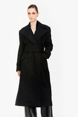 Belted Wool Coat