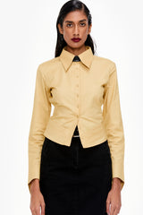 Pleated Tailored Shirt