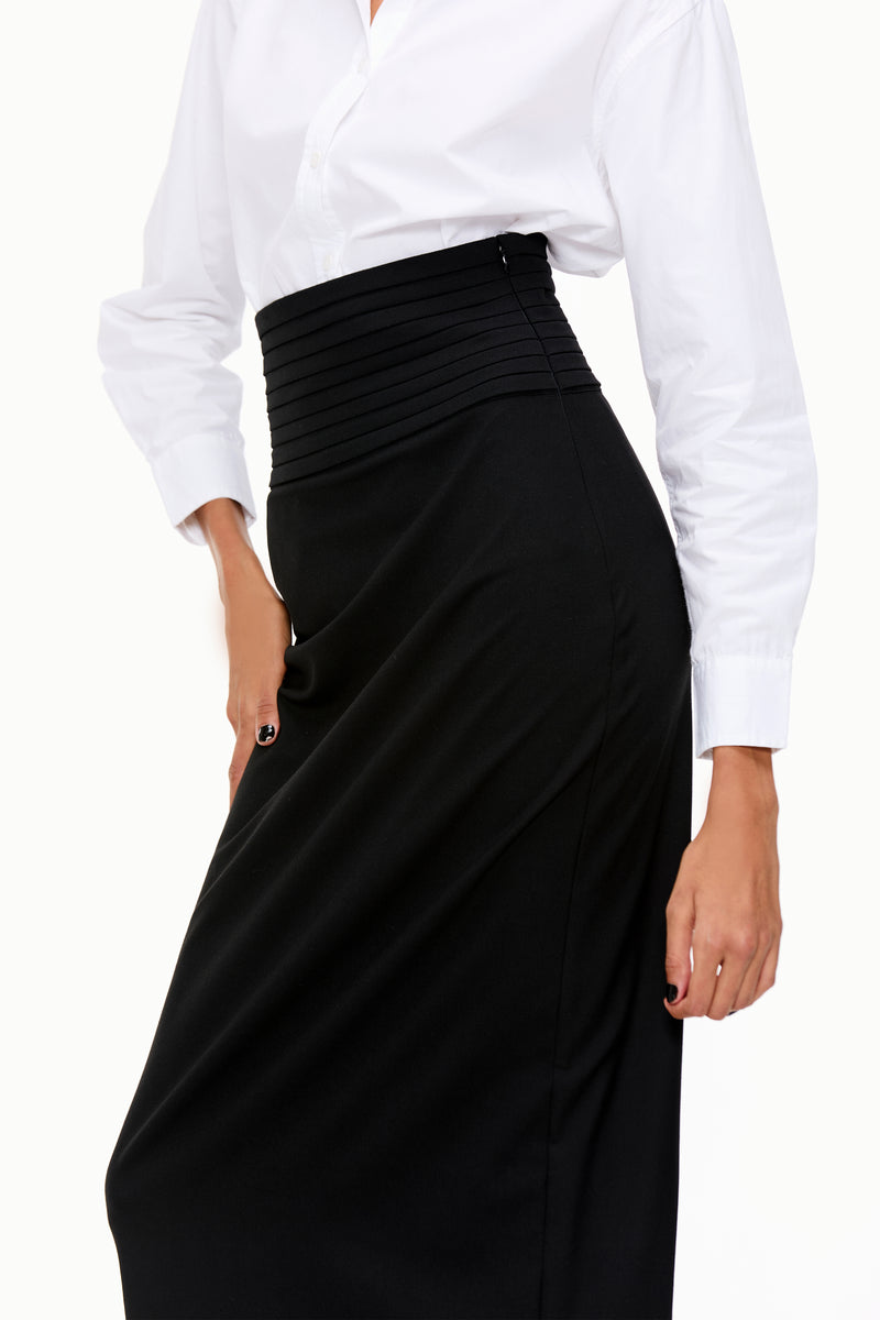 Cummerbund Skirt Set