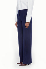 High Waisted Pleated Trousers