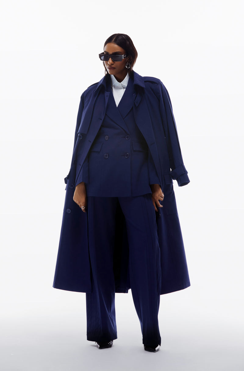 Signature Three Piece Trench Suit