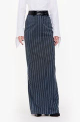 Tailored Column Skirt