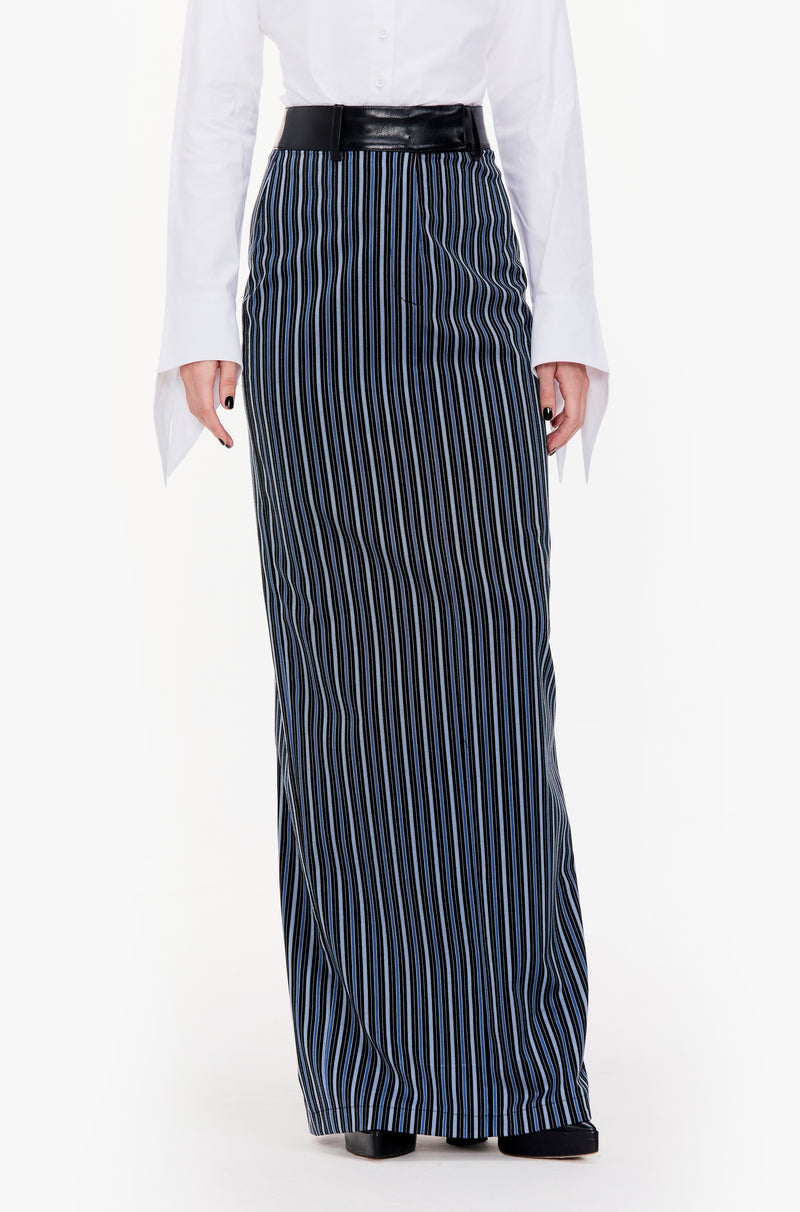 Tailored Column Skirt