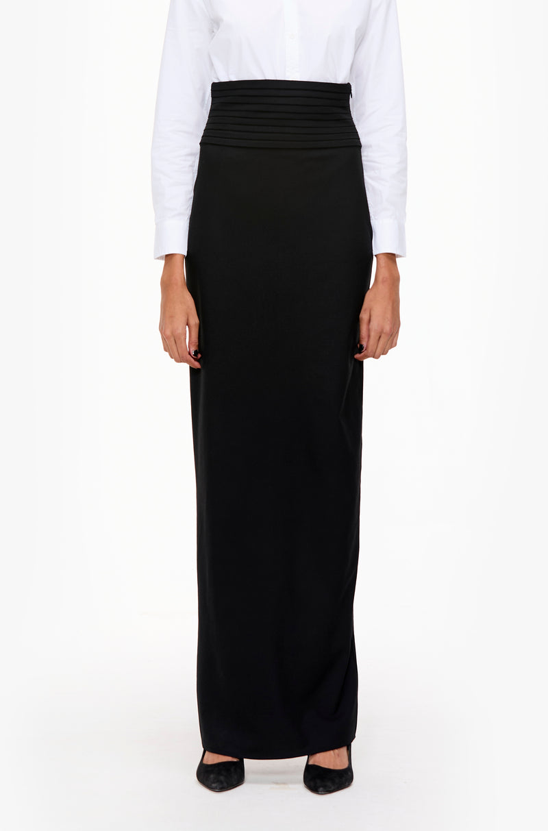 Cummerbund Column Skirt